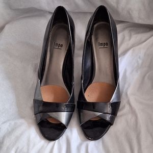 30. Impo Black & Grey Heels
